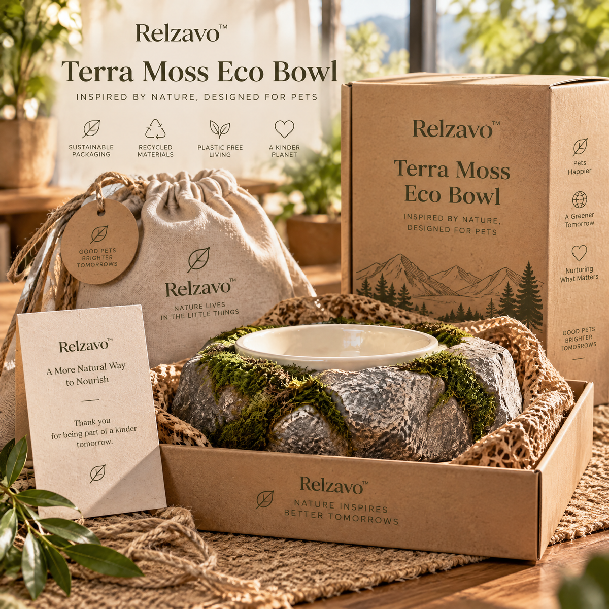 Terra Moss Eco Bowl