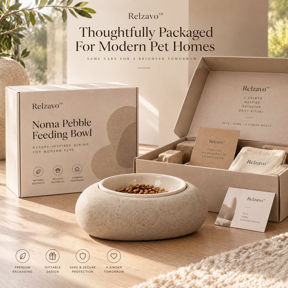 Noma Pebble Feeding Bowl