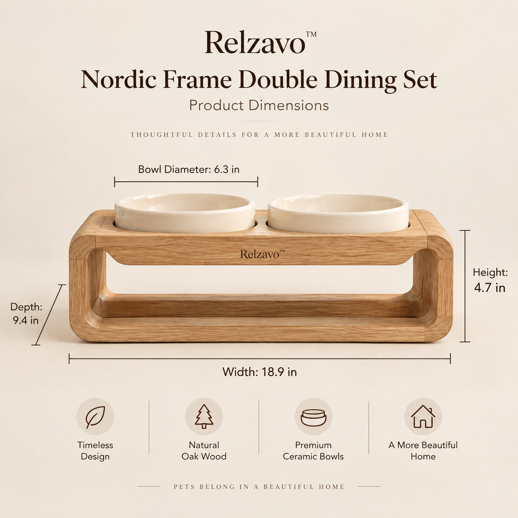 Nordic Frame Double Dining Set