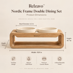Nordic Frame Double Dining Set