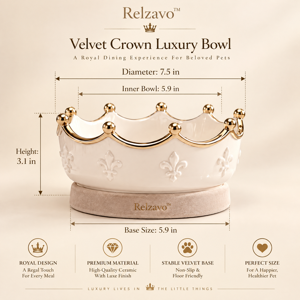 Velvet Crown Luxury Bowl