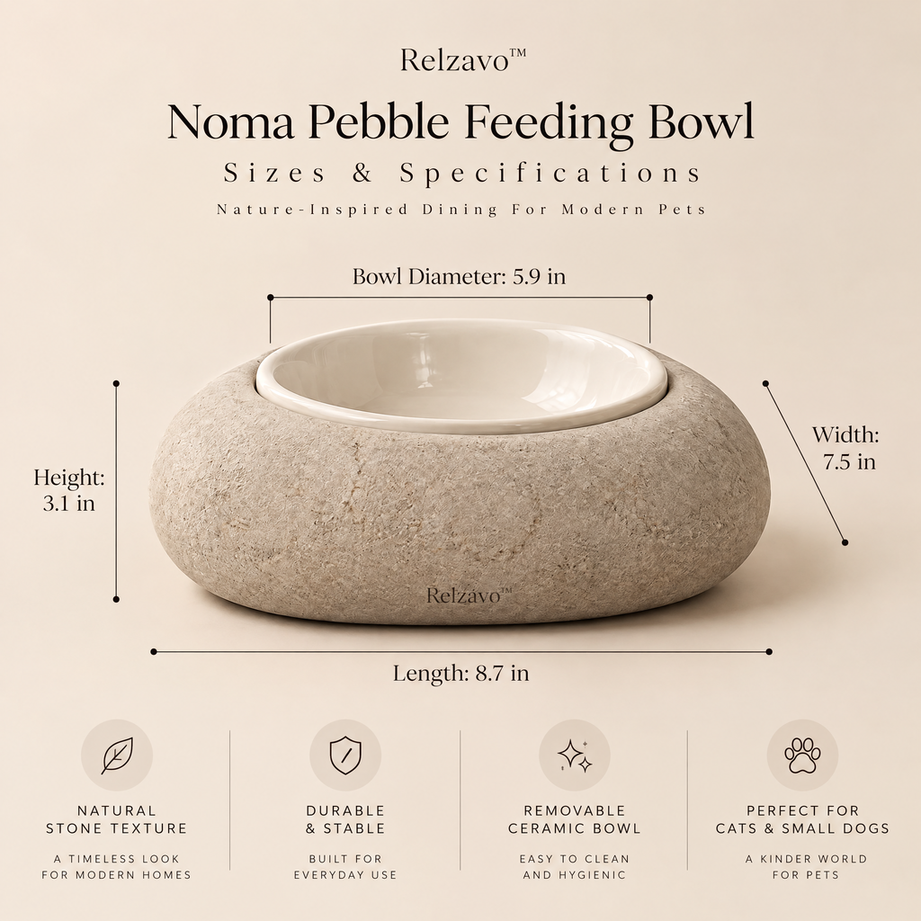 Noma Pebble Feeding Bowl