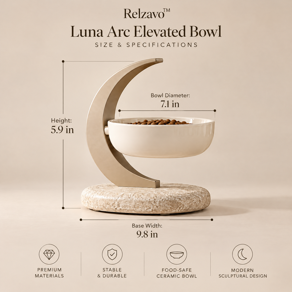 Luna Arc Elevated Bowl