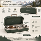 FoldNest Travel Bowl Station