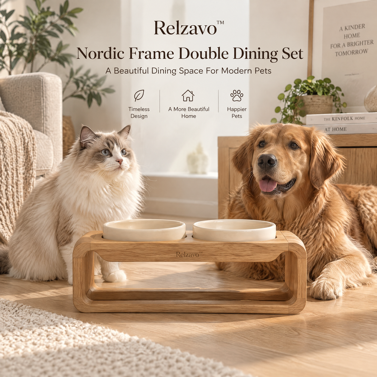 Nordic Frame Double Dining Set