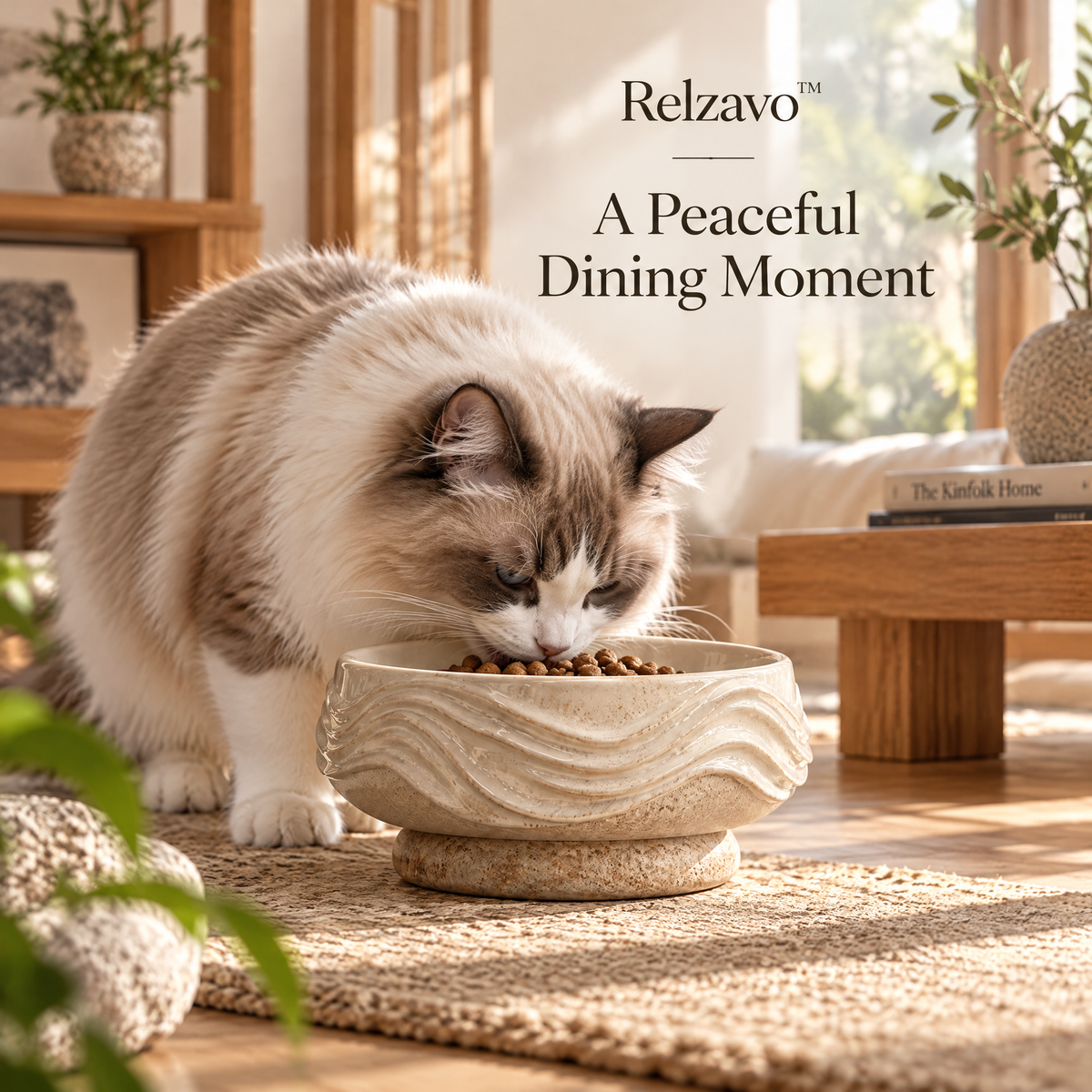 Zen River Ceramic Bowl
